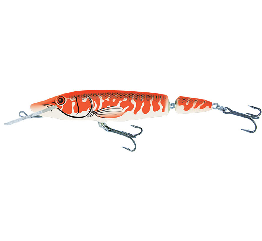 Pike 13cm 24gr Jointed Deep Runner Floating Diving Depth: 2,0/3,0M