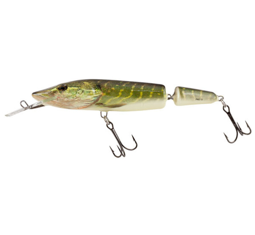 Pike 13cm 21gr Jointed Floating Diving Depth: 1,2/2,0M