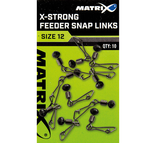 Matrix X-Strong Feeder Bead Snap Links