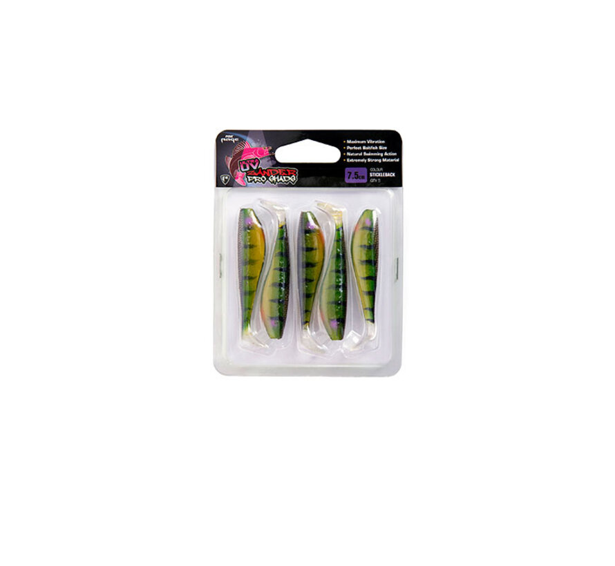 Ultra UV Zander Pro Shad 7,5cm Single Colour Packs