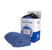 Care Plus Travel Towel Microfibre 60 X 120cm - Dolomite Blue