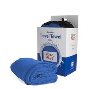 Care Plus Travel Towel Microfibre 75 X 150cm - Dolomite Blue