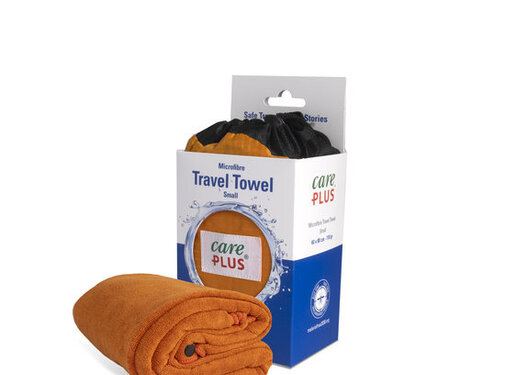 Care Plus Travel Towel Microfibre 40 X 80cm - Copper