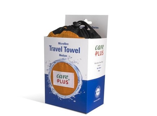Care Plus Travel Towel Microfibre 60 X 120cm - Copper