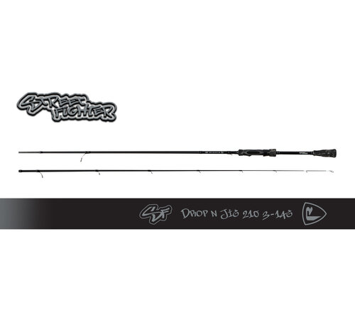 Fox Rage Street Fighter Drop n Jig Rod 210cm 3-14gr