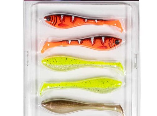 Fox Rage Mini Fry Mixed Colour Lure Pack 7cm 6pcs