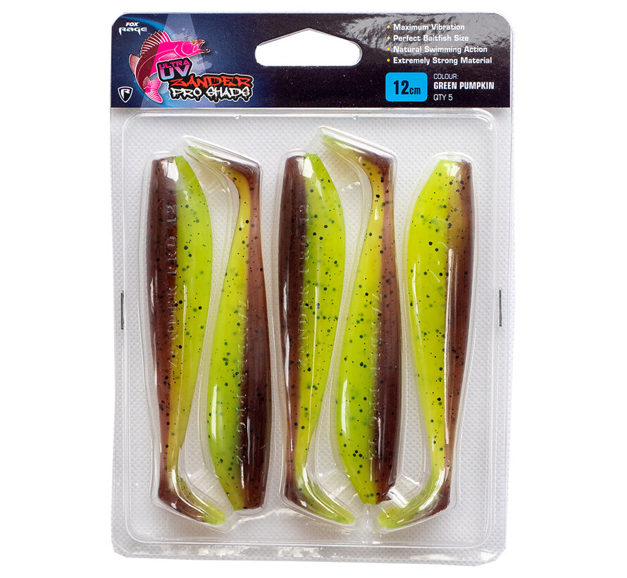 Ultra UV Zander Pro Shad 7,5cm Single Colour Packs