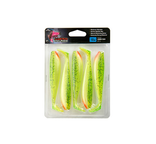 Fox Rage Ultra UV Zander Pro Shad 12cm Single Colour Packs