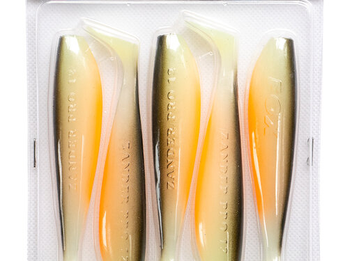 Fox Rage Ultra UV Zander Pro Shad 12cm Single Colour Packs