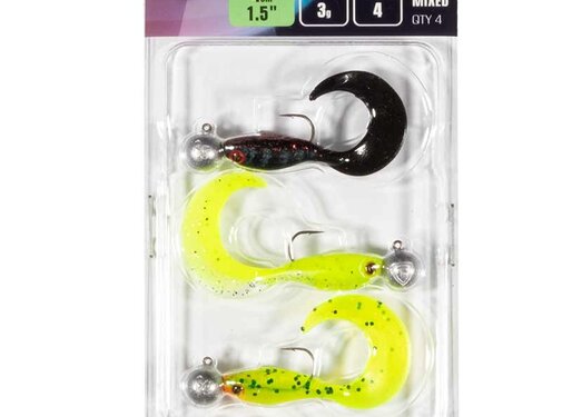 Fox Rage Ultra UV Micro Grub Mixed Colour Loaded Lure Pack 4cm 4pcs