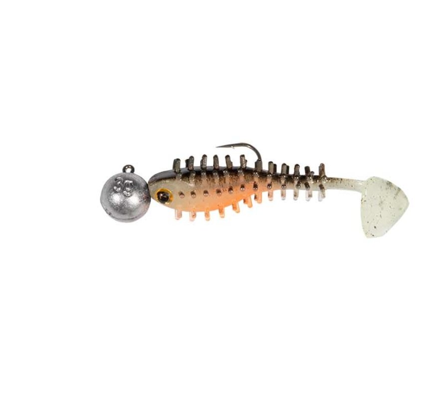 Ultra UV Micro Spikey Mixed Colour Loaded Lure Pack 4cm 4pcs