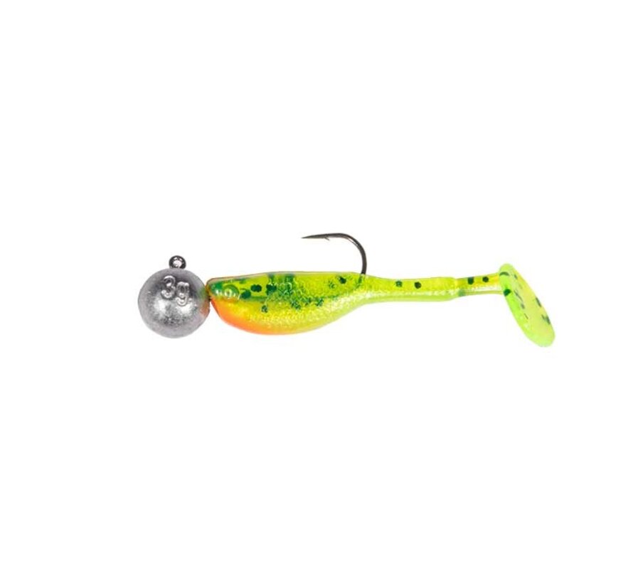 Ultra UV Micro Fry Mixed Colour Loaded Lure Pack 4cm 4pcs
