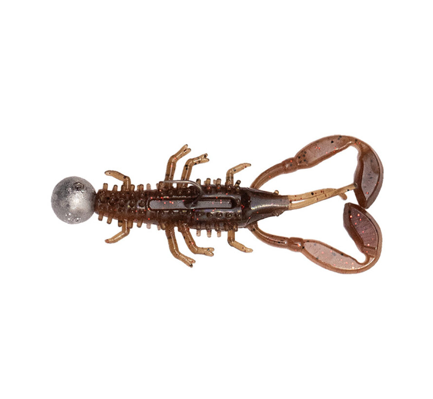 Ultra UV Micro Critter Mixed Colour Loaded Lure Pack 5cm 4pcs