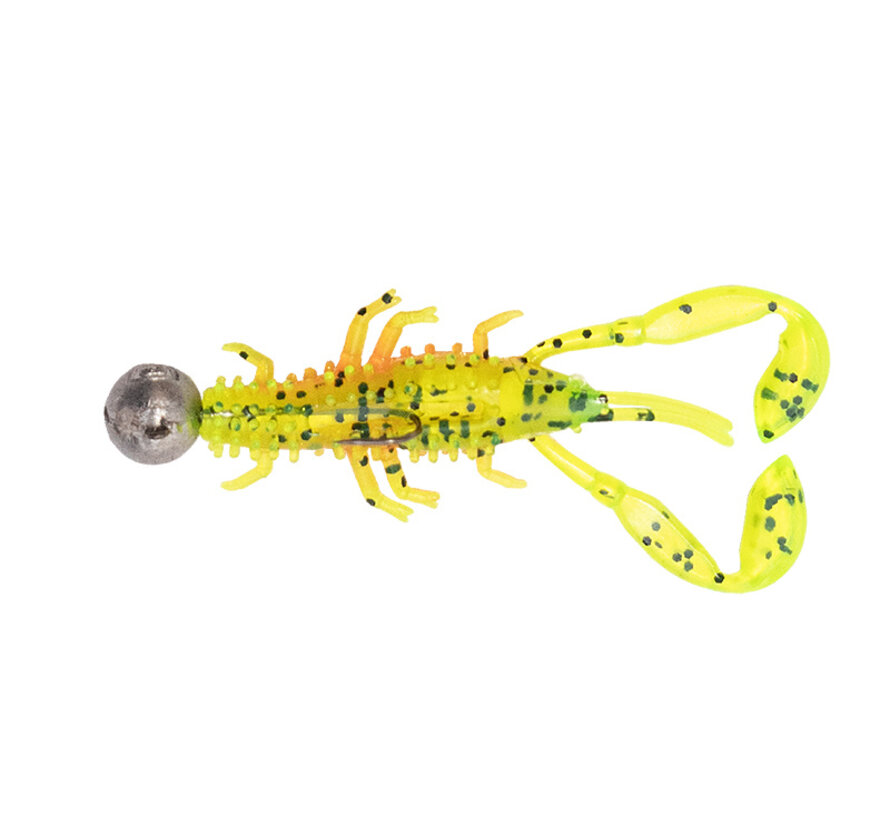 Ultra UV Micro Critter Mixed Colour Loaded Lure Pack 5cm 4pcs
