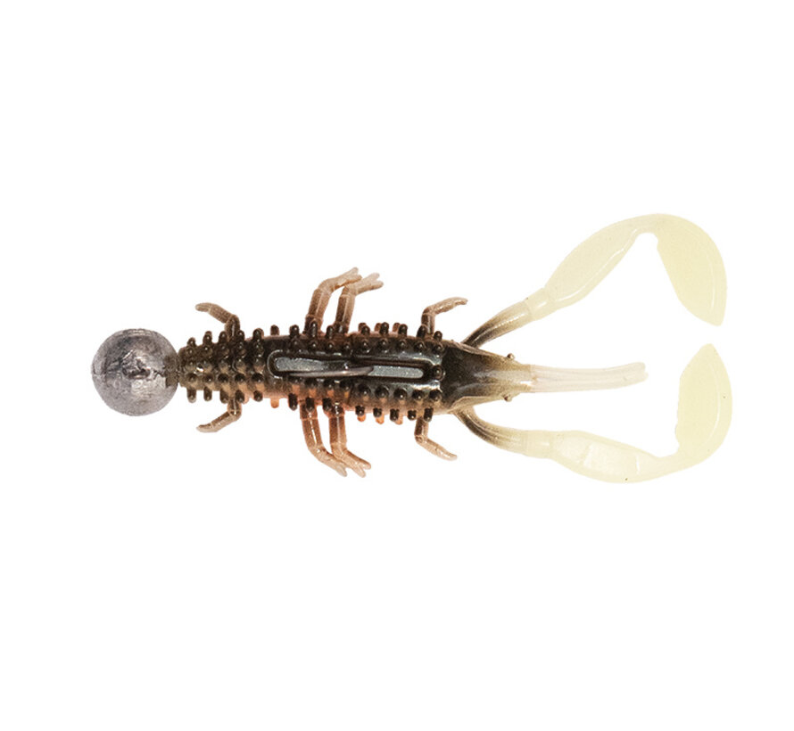 Ultra UV Micro Critter Mixed Colour Loaded Lure Pack 5cm 4pcs