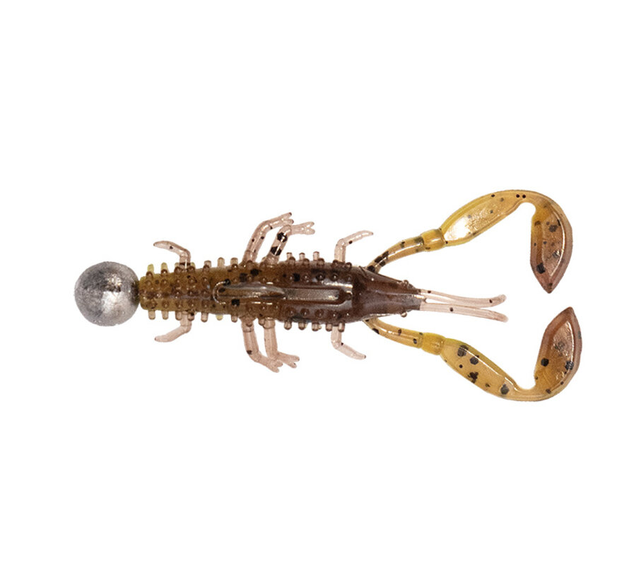Ultra UV Micro Critter Mixed Colour Loaded Lure Pack 5cm 4pcs