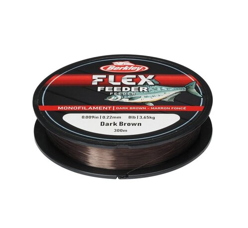 Berkley Flex Feeder DarkBrown 300m