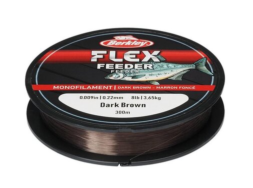 Berkley Flex Feeder DarkBrown 300m