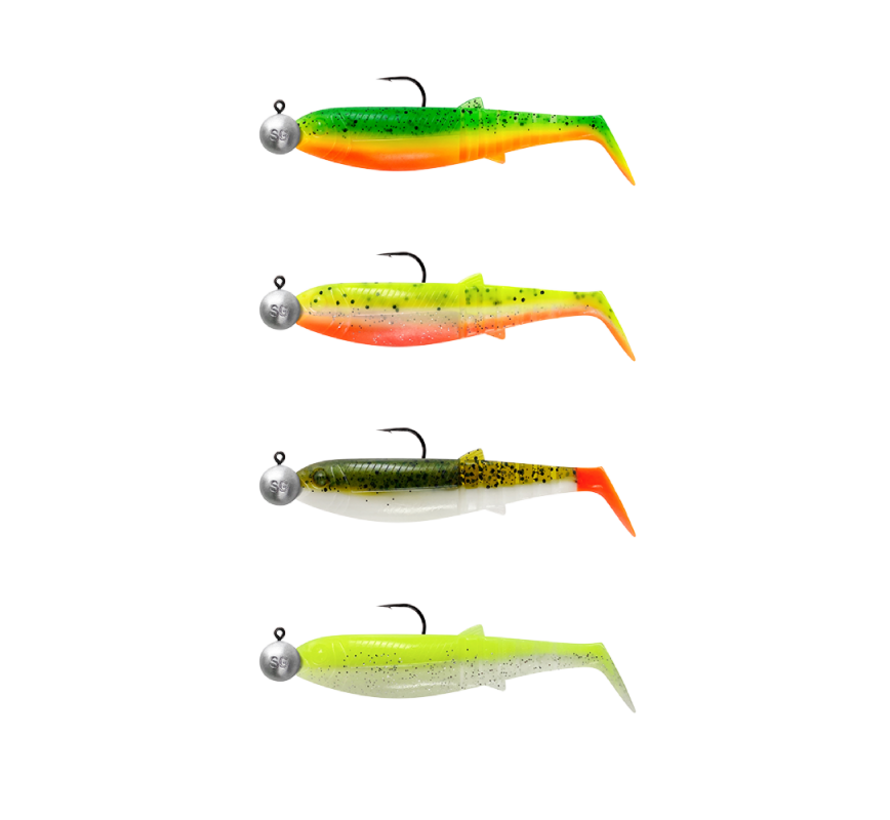 Cannibal Shad 8CM 5G DW MIX 4P4 PCS