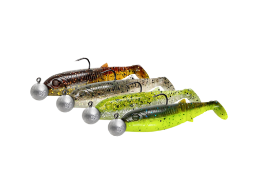 Savage Gear Cannibal Shad 8CM 5G CW MIX 4P4 PCS 77182