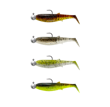 Savage Gear Cannibal Shad 10CM 9G CW MIX 4P4 PCS 77184