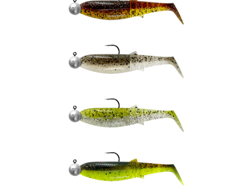 Savage Gear Cannibal Shad 10CM 9G CW MIX 4P4 PCS 77184