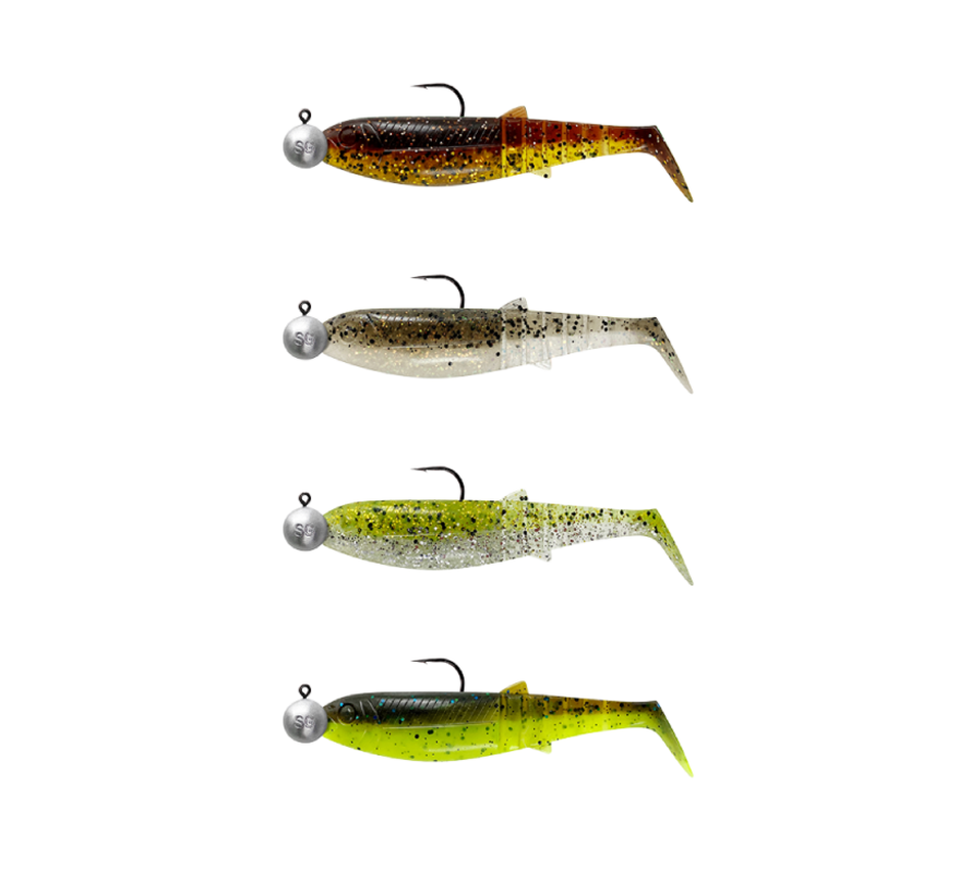 Cannibal Shad 10CM 9G CW MIX 4P4 PCS 77184