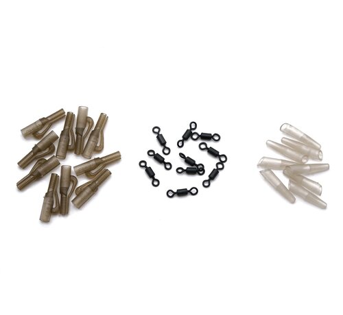 Guru Micro Lead Clip, Swivels & Tail Rubbers GLC