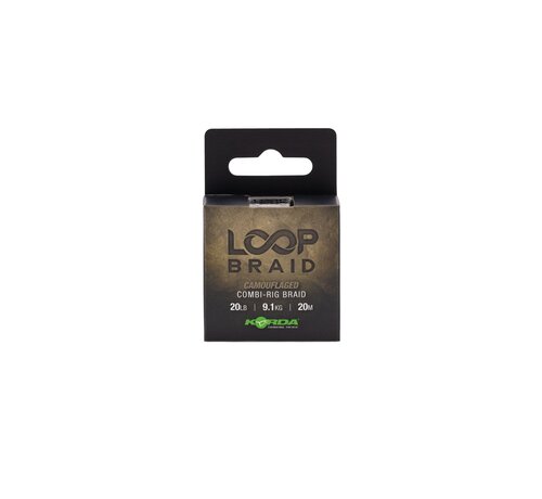 Korda Loop Braid 20lb - Camouflaged