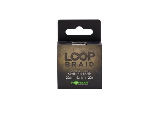 Korda Loop Braid 20lb - Camouflaged