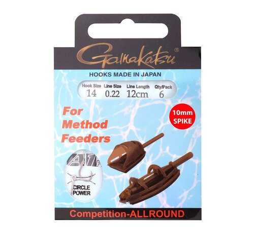 GAMAKATSU Booklet Method Feeder Spike 12cm Bronze