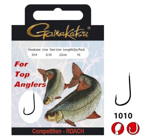 GAMAKATSU Booklet Competition Roach LS-1010 22cm Red