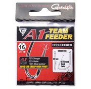 GAMAKATSU A1 Team Feeder Hooks Fine Feeder NS Black