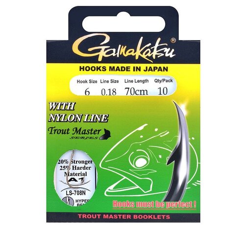 GAMAKATSU Booklet TM -708N 70cm Nickel
