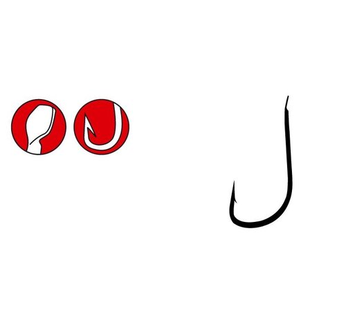 GAMAKATSU LS-1010R Hooks Red