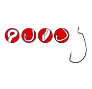 GAMAKATSU Worm Offset EWG Hooks NS Black