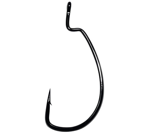 GAMAKATSU Worm 323 Monster Hooks NS Black
