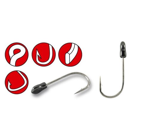 GAMAKATSU Trailer Hooks NS Black