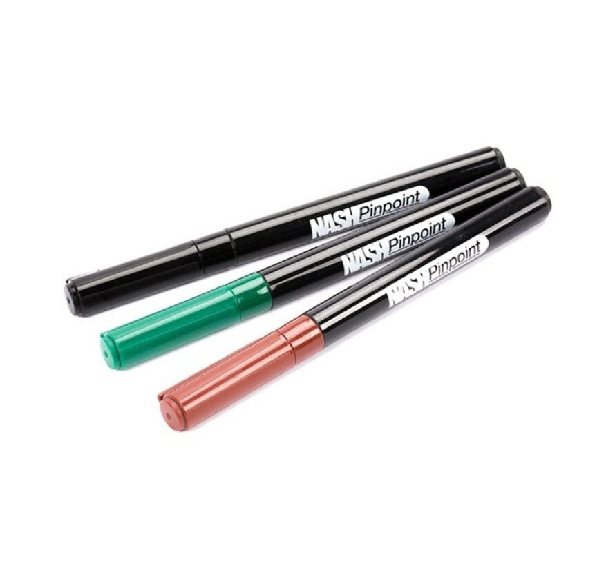 Pinpoint Hook & Tackle Camouflage Marker Pens
