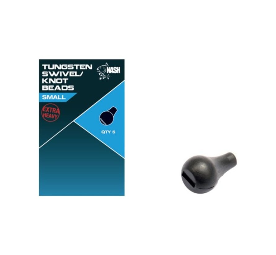 Cling On Tungsten Swivel & Knot Bead Small