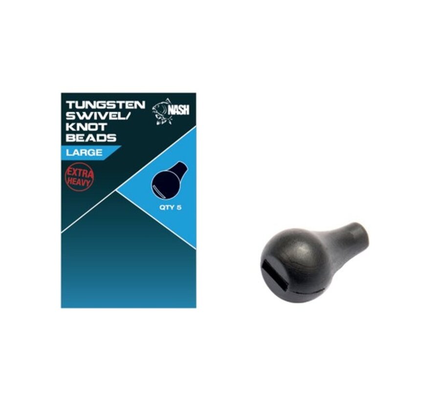 Cling On Tungsten Swivel & Knot Bead Large
