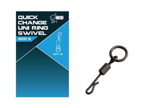 NASH Quick Change Ring Swivel Size 8