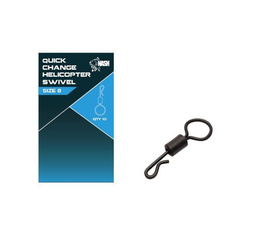 Quick Change Helicopter Swivel Size 8