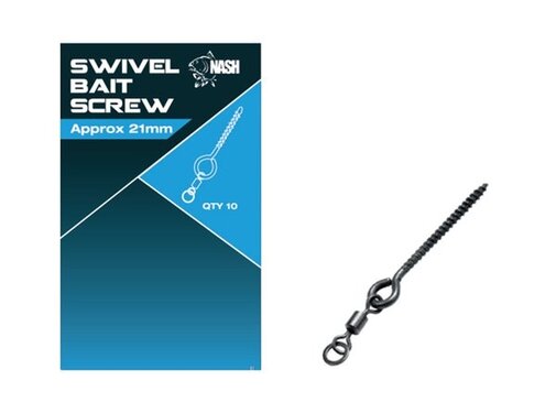 NASH Swivel Bait Screw 21mm