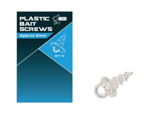 NASH Plastic Swivel Bait Screw 13mm