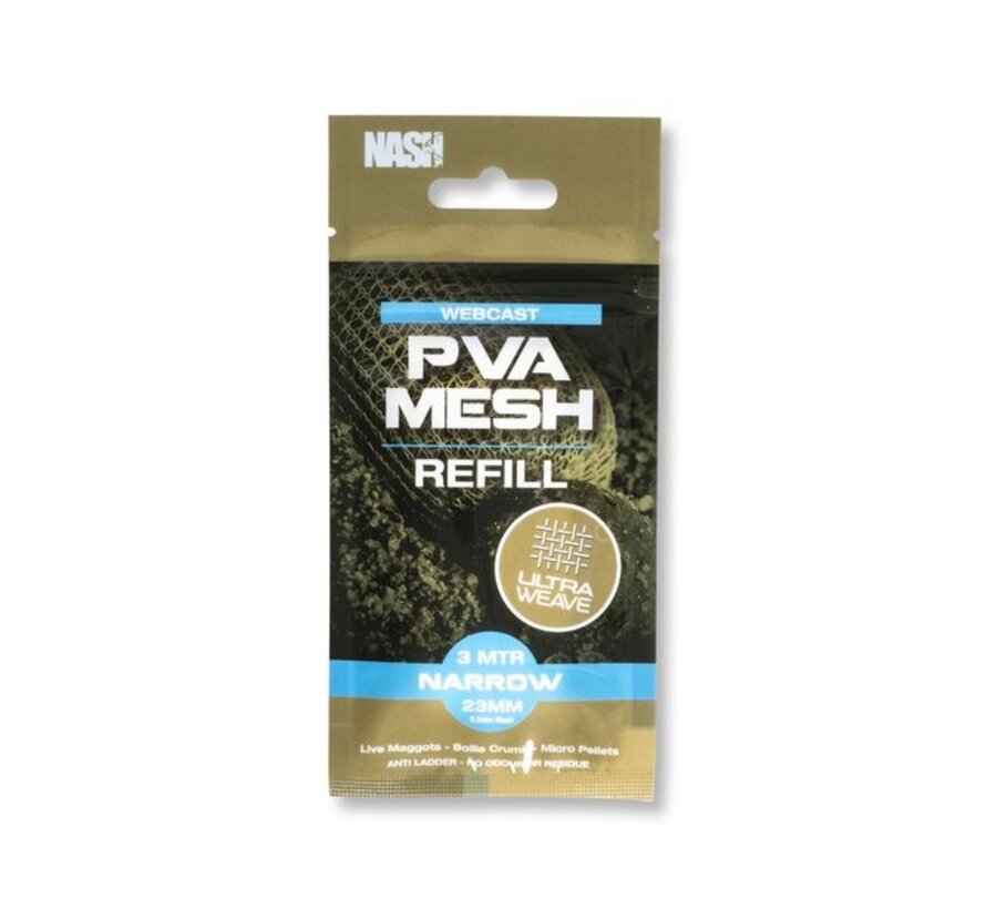 Webcast Ultra Weave PVA Refill 23mm 3m
