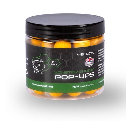 NASH Monster Shrimp Pop Ups Yellow