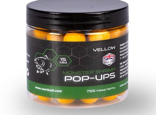 NASH Monster Shrimp Pop Ups Yellow
