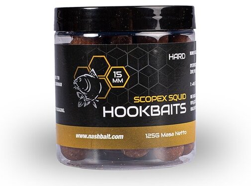 NASH Scopex Squid Hard Hookbaits 125g