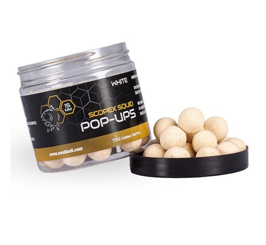 Scopex Squid Pop Ups 12mm 75g Natural